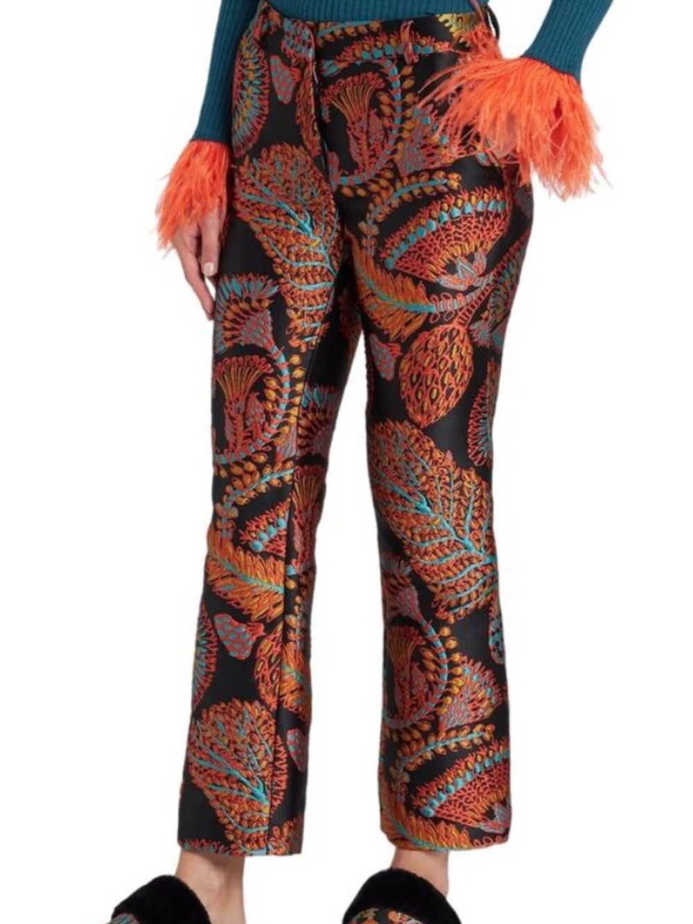 La Double J 24/7 Jacquard Sicomore pants L